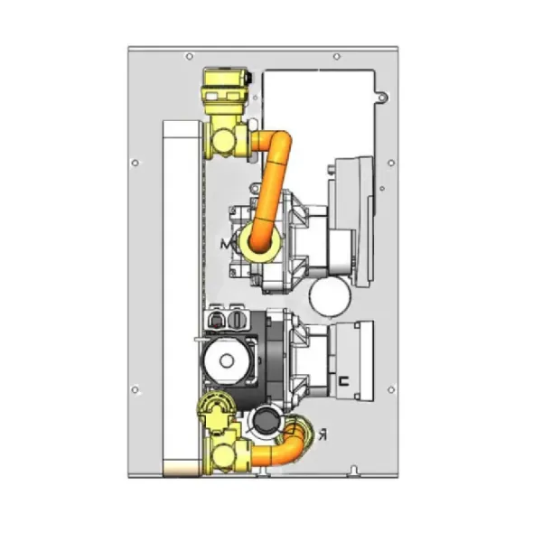 Edilkamin Kit R2-FX senza ACS con separatore impianto 1106790