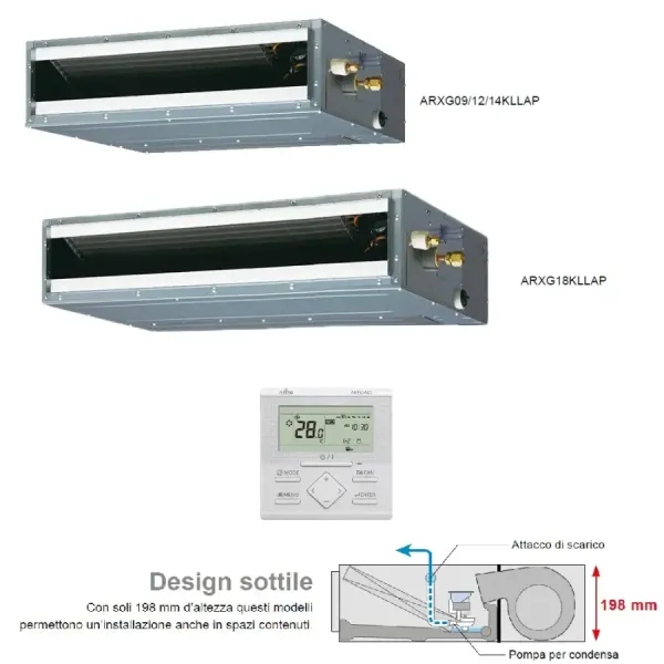 Fujitsu Unità Interna 9 Btu