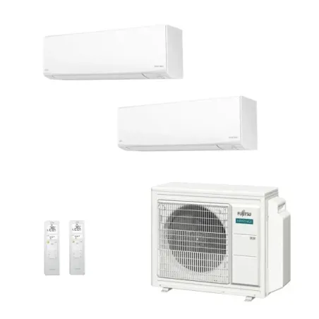 Condizionatore Fujitsu Dual Split 12+12 KJ-W AOEG24KBCA3 Parete WiFi