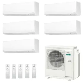 Condizionatore Fujitsu Penta Split 9+9+12+12+12 KJ-W AOEG36KBTA5