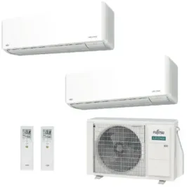 Condizionatore Fujitsu Dual Split 9+9 KMCG AOEG18KBCA2 Parete WiFi
