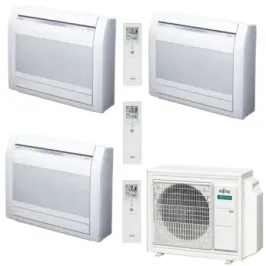 Condizionatore Fujitsu Trial Split 9+12+12 Pavimento KV AOEG24KBCA3