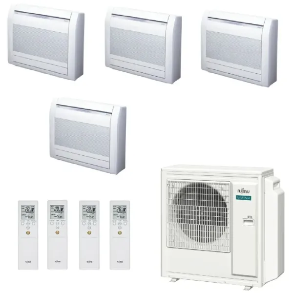 Fujitsu Quadri Split 12+12+12+15 Pavimento KV AOEG36KBTA5