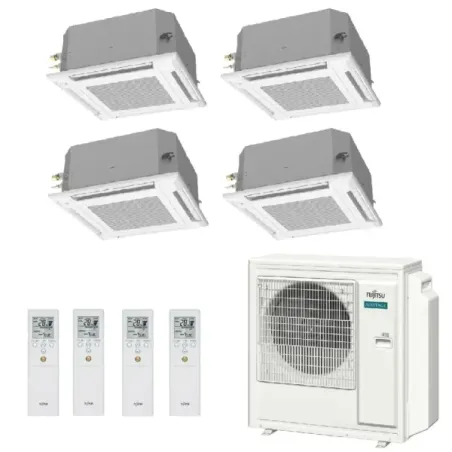 Condizionatore Fujitsu Quadri Split 9+9+9+12 Cassetta AOEG36KBTA5