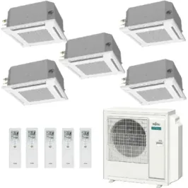 Condizionatore Fujitsu Penta Split 9+9+9+12+12 Cassetta AOEG36KBTA5