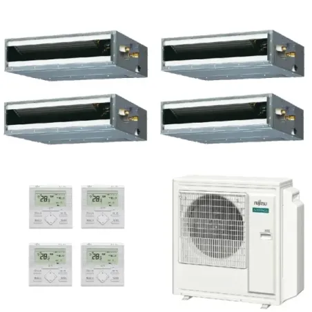 Fujitsu Quadri Split 9+9+12+15 Canalizzato KL AOEG36KBTA5