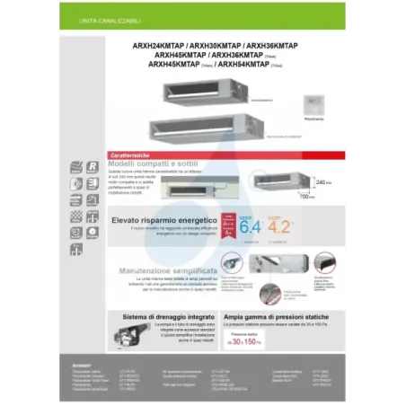 Fujitsu Mono Split 54000 Btu ARXH54KMTAP AOEG54KRTA 380v
