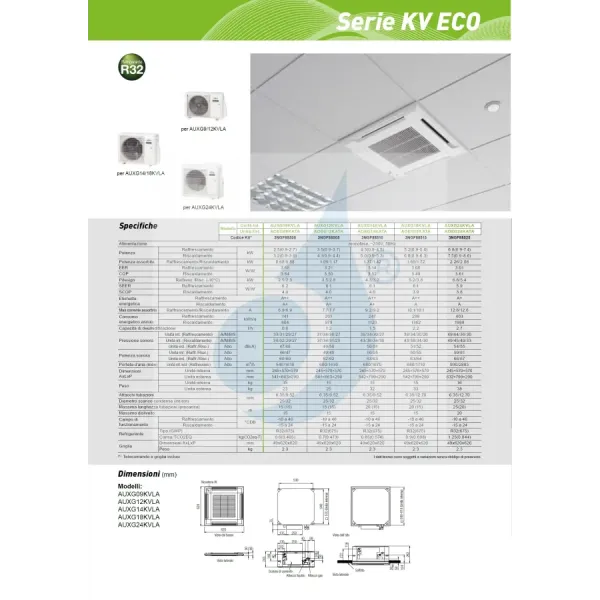 Fujitsu Mono Split 9000 Btu AUXG09KVLA AOEG09KATA 220v