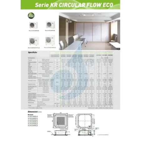 Fujitsu Mono Split 30000 Btu AUXG30KRLB AOEG30KATA 220v Bianco