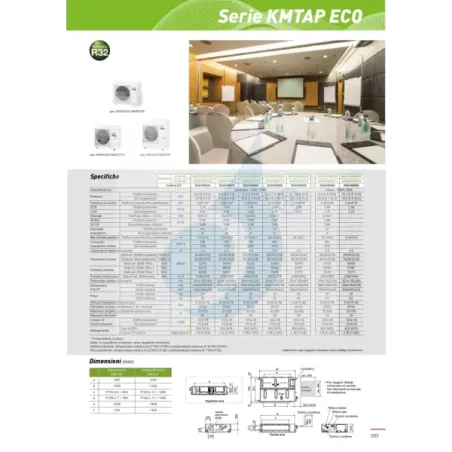 Fujitsu Mono Split 45000 Btu ARXH45KMTAP AOEG45KATA 220v