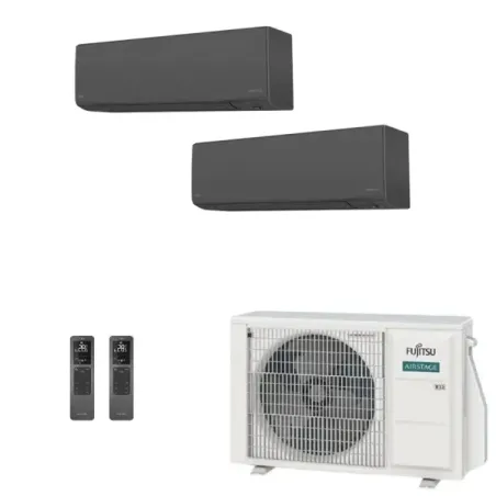 Condizionatore Fujitsu Dual Split 12+15 KJ-B AOEG18KBCA2 Parete WiFi