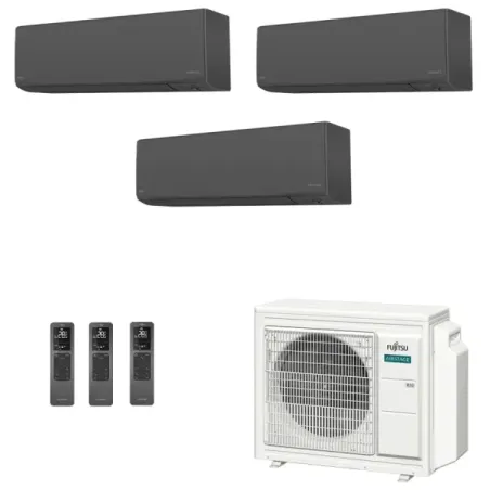 Condizionatore Fujitsu Trial Split 12+12+12 KJ-B WiFi AOEG24KBCA3