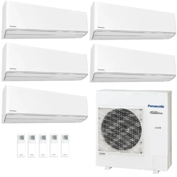 Condizionatore Panasonic Penta Split 7+7+7+7+9 Z Etherea CU-5Z90CBE