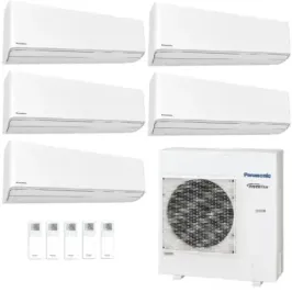 Condizionatore Panasonic Penta Split 9+9+9+9+12 Z Etherea CU-5Z90CBE