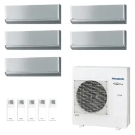 Condizionatore Panasonic Penta Split 9+9+9+9+9 XZ Etherea CU-5Z90CBE
