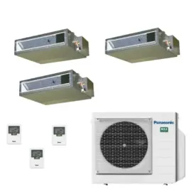 Condizionatore Panasonic Trial Split 9+9+12 Btu Canale CU-3Z52CBE
