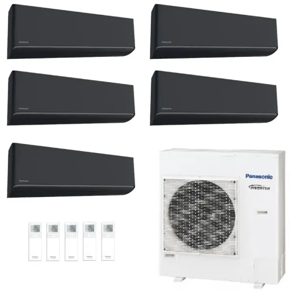 Condizionatore Panasonic Penta Split 7+7+7+7+7 XZ-H Etherea CU-5Z90CBE