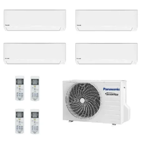 Condizionatore Panasonic Quadri Split 9+9+9+12 TZ Compatta CU-4Z68CBE