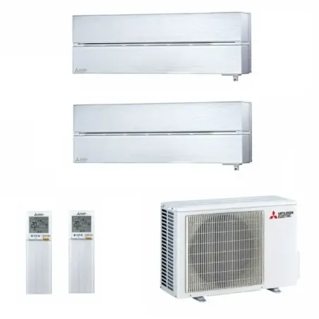 Mitsubishi Dual Split 9000+9000 Btu Bianco Perla MXZ-2F33VF4