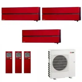 Mitsubishi Trial Split 9+9+9 Btu Rosso Rubino MXZ-3F54VF4