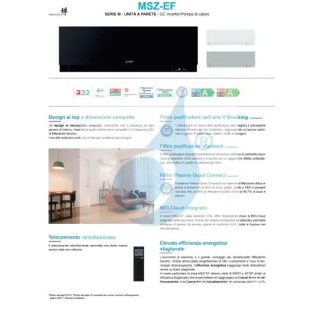 Condizionatore Mitsubishi Dual Split 12+12 Btu Bianco MXZ-2F53VF4