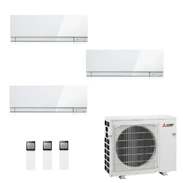 Condizionatore Mitsubishi Trial Split 7+7+15 Bianco MXZ-3F54VF4