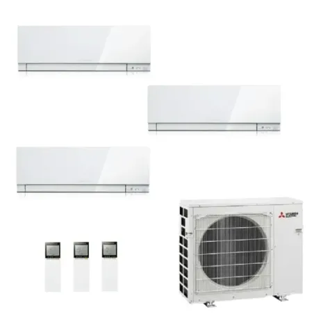 Condizionatore Mitsubishi Trial Split 7+7+15 Bianco MXZ-3F54VF4