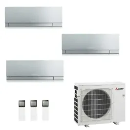 Condizionatore Mitsubishi Trial Split 9+9+9 Argento MXZ-3F54VF4