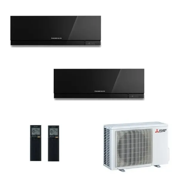 Condizionatore Mitsubishi Dual Split 7+9 Btu Nero MXZ-2F33VF4