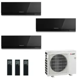 Condizionatore Mitsubishi Trial Split 7+9+9 Nero MXZ-3F54VF4