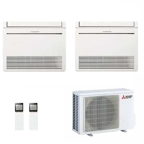 Condizionatore Mitsubishi Dual Split 12+12 Pavimento MXZ-2F53VF4