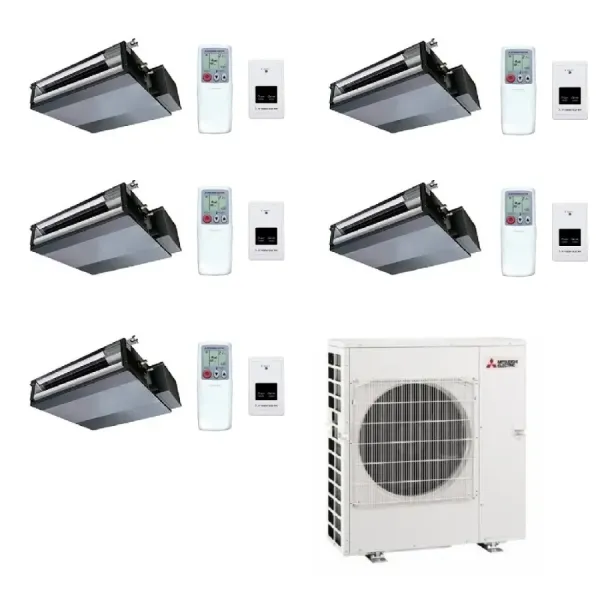 Mitsubishi Penta Split 9+9+9+9+12 Canalizzato MXZ-5F102VF2+