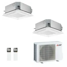 Condizionatore Mitsubishi Dual Split 9+12 Cassetta MXZ-2F53VF4