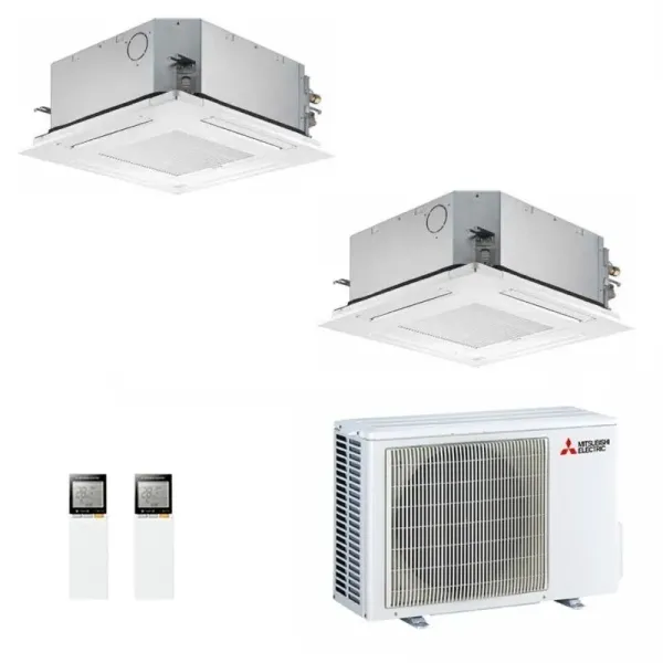 Condizionatore Mitsubishi Dual Split 9+12 Cassetta MXZ-2F53VF4