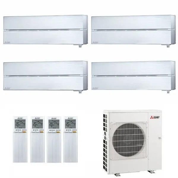 Mitsubishi Quadri Split 9+9+12+12 Btu Bianco Perla MXZ-4F80VF4