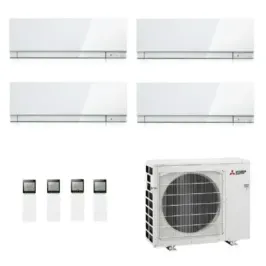 Condizionatore Mitsubishi Quadri Split 9+9+12+12 Bianco MXZ-4F80VF4