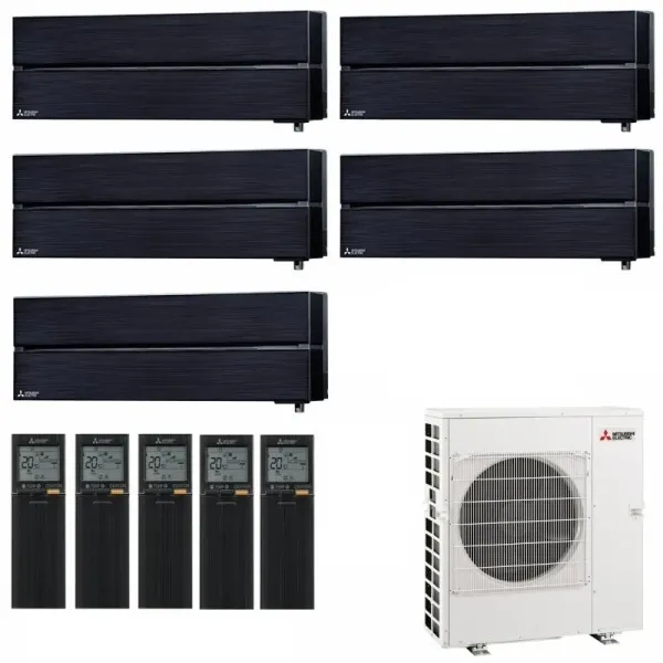 Mitsubishi Penta Split 9+9+9+9+12 Nero Onice MXZ-5F102VF2