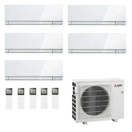 Condizionatore Mitsubishi Penta ZEN 9+9+9+9+18 Bianco MXZ-5F102VF2