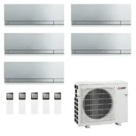 Condizionatore Mitsubishi Penta ZEN 9+9+9+9+9 Argento MXZ-5F102VF2