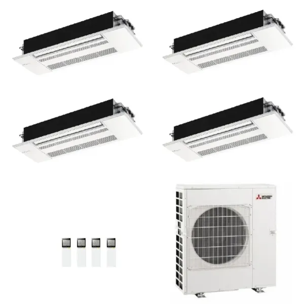 Condizionatore Mitsubishi Quadri 9+9+9+9 Cassetta MLZ-KP MXZ-4F72VF4