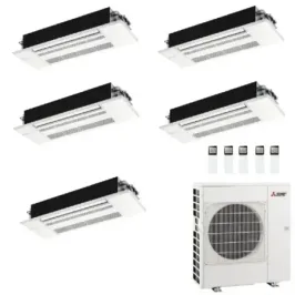 Condizionatore Mitsubishi Penta 9+9+9+9+9 Cassetta MLZ-KP MXZ-4F80V