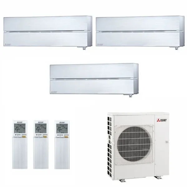 Mitsubishi Trial Split 9+9+18 Btu Bianco Perla MXZ-3F68VF4