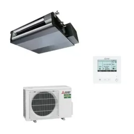 Mitsubishi Mono Split 12000 Btu Canalizzato SEZ-M con filo comando