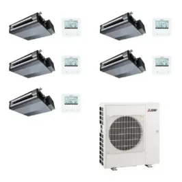 Mitsubishi Penta Split 9+9+9+9+12 Canalizzato MXZ-5F102VF2+FILO