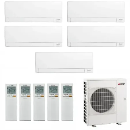 Condizionatore Mitsubishi Penta 9+9+9+9+12 Bianco AY MXZ-5F102VF2