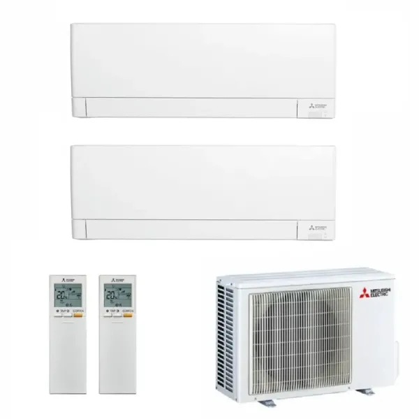 Condizionatore Mitsubishi Dual Split 5+5 MSZ-AY Bianco MXZ-2F33VF4