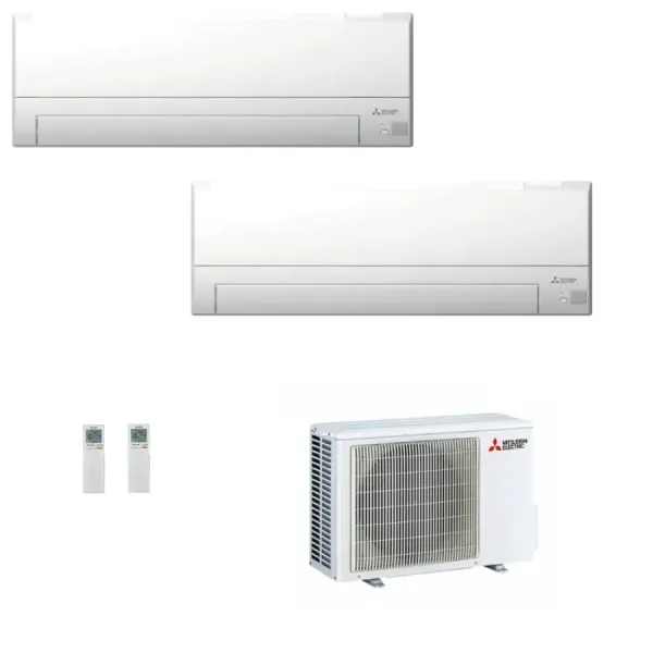 Condizionatore Mitsubishi Dual Split 7+7 MSZ-BT Bianco MXZ-2F42VF4