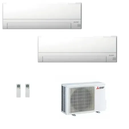 Condizionatore Mitsubishi Dual Split 7+9 MSZ-BT Bianco MXZ-2F42VF4