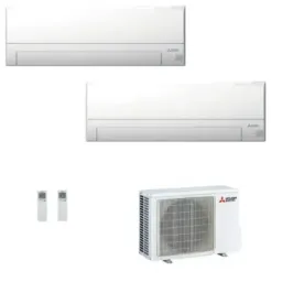 Condizionatore Mitsubishi Dual Split 7+12 MSZ-BT Bianco MXZ-2F42VF4
