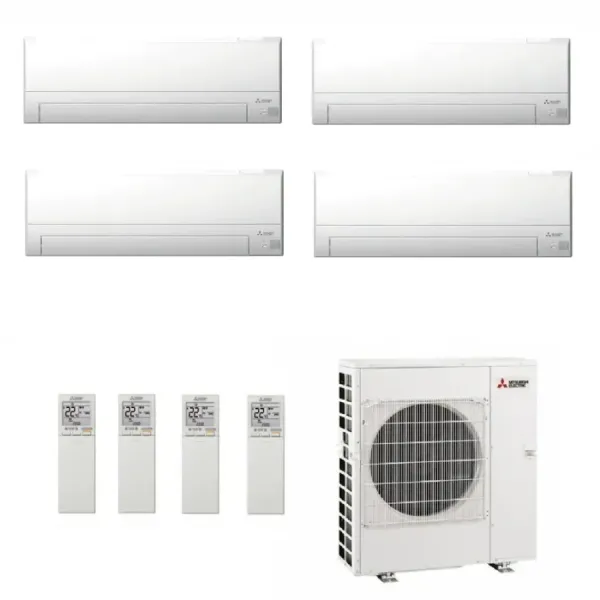 Condizionatore Mitsubishi Quadri 7+7+9+12 Bianco AY MXZ-4F72VF4